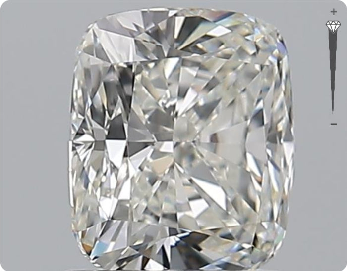 Natural 1.51ct GIA Diamond | Color H | Clarity VVS2 | Oval | EX EX EX #D10215