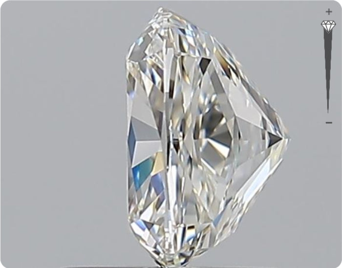 Natural 1.51ct GIA Diamond | Color H | Clarity VVS2 | Oval | EX EX EX #D10215