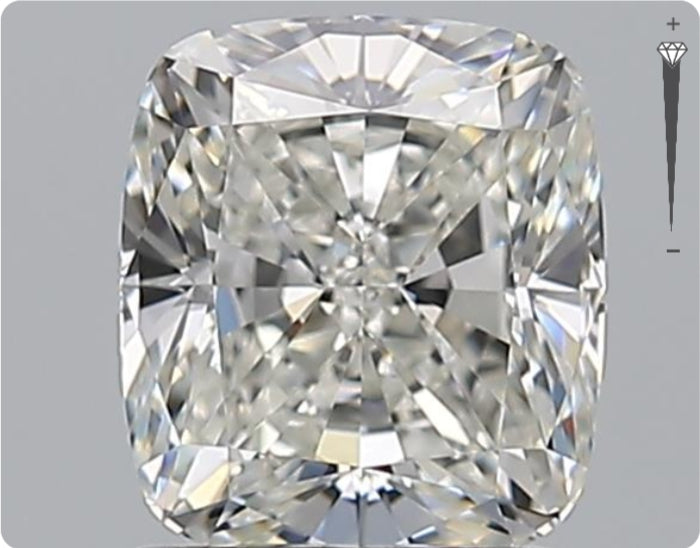 Natural 1.51ct GIA Diamond | Color H | Clarity VVS2 | Oval | EX EX EX #D10215