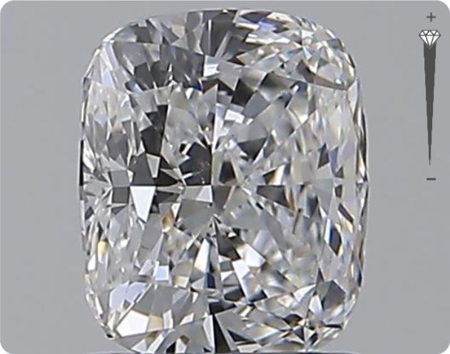 Diamant naturel GIA 1.51ct | Couleur D | Pureté VS2 | Ovale | EX EX EX #D10219