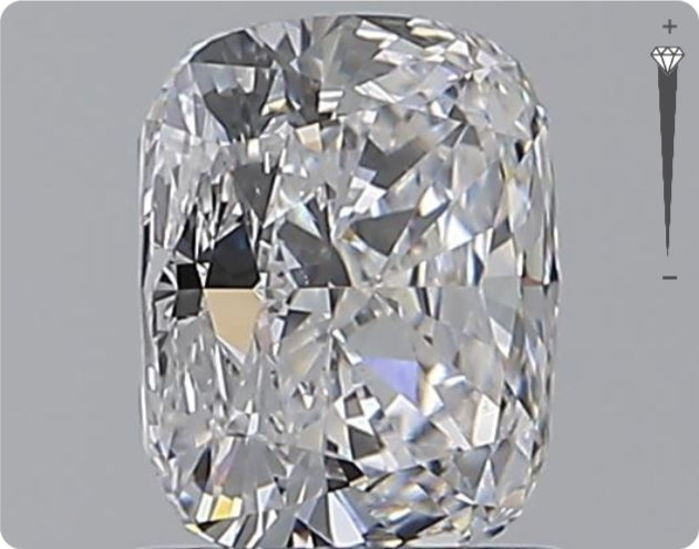 Diamant naturel GIA 1.51ct | Couleur D | Pureté VS2 | Ovale | EX EX EX #D10219
