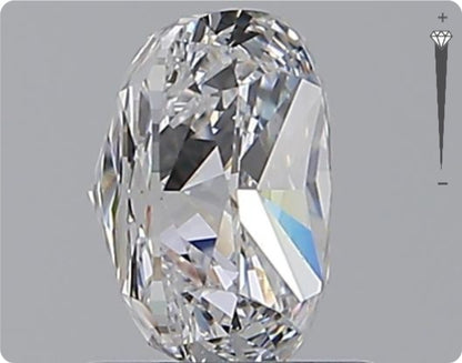 Diamant naturel GIA 1.51ct | Couleur D | Pureté VS2 | Ovale | EX EX EX #D10219