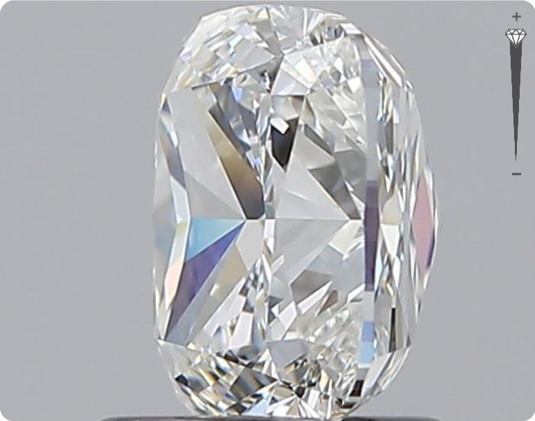 Natural 1.51ct GIA Diamond | Color I | Clarity IF | Oval | EX EX EX #D10221