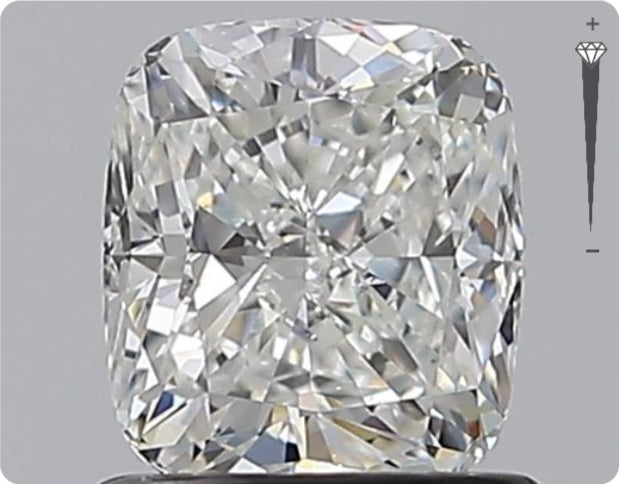 Diamant naturel 1,00 ct GIA | Couleur G | Pureté SI1 | Ovale | EX EX GD #D10228