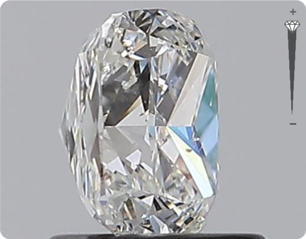 Diamant naturel 1,00 ct GIA | Couleur G | Pureté SI1 | Ovale | EX EX GD #D10228