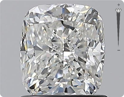 Diamant naturel 1,00 ct GIA | Couleur G | Pureté SI1 | Ovale | EX EX GD #D10228