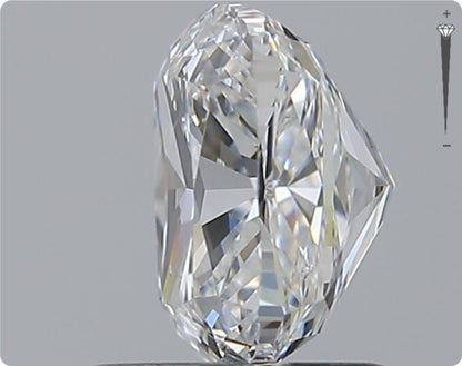 Natural 1.51ct GIA Diamond | Color F | Clarity SI1 | Oval | EX EX EX #D10229