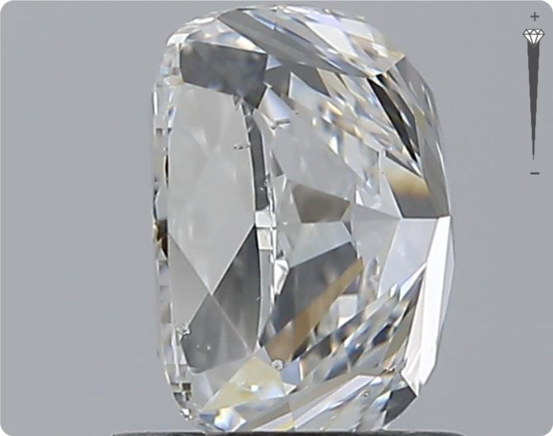 Natural 1.51ct GIA Diamond | Color F | Clarity SI1 | Oval | EX EX EX #D10229