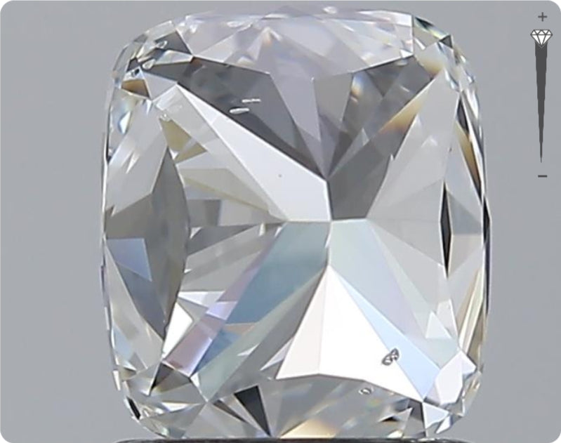 Natural 1.51ct GIA Diamond | Color F | Clarity SI1 | Oval | EX EX EX #D10229