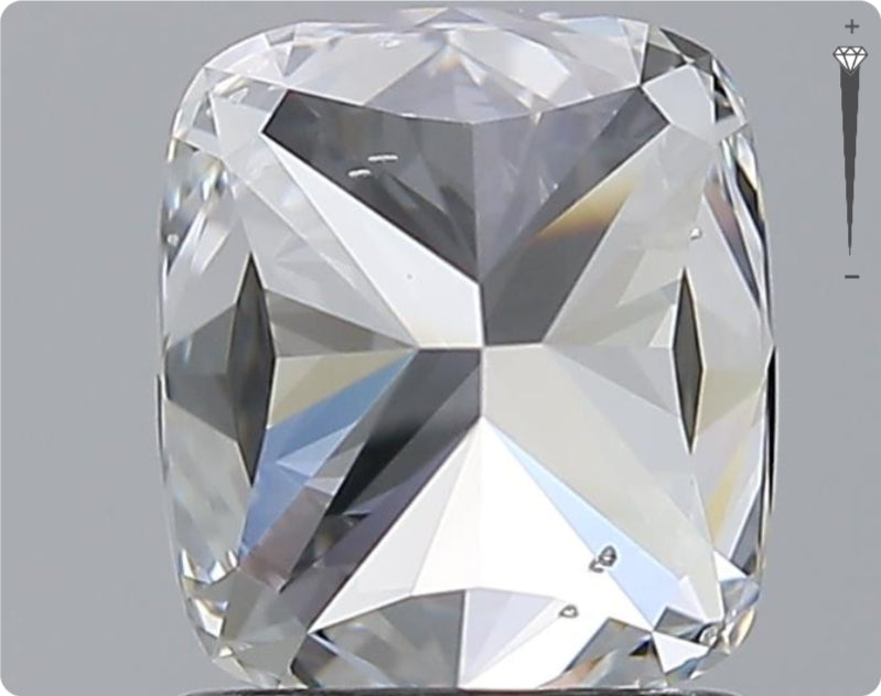 Natural 1.51ct GIA Diamond | Color F | Clarity SI1 | Oval | EX EX EX #D10229