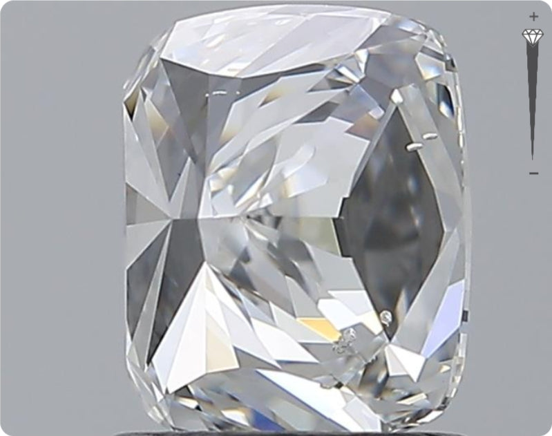 Natural 1.51ct GIA Diamond | Color F | Clarity SI1 | Oval | EX EX EX #D10229