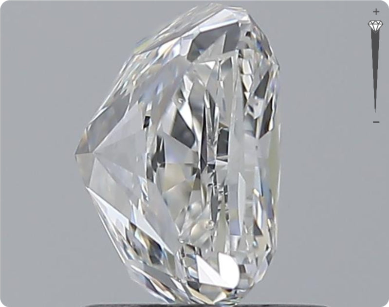 Natural 1.51ct GIA Diamond | Color F | Clarity SI1 | Oval | EX EX EX #D10229
