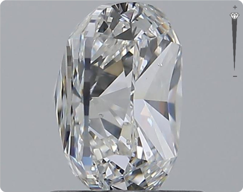 Natural 1.51ct GIA Diamond | Color F | Clarity SI1 | Oval | EX EX EX #D10229