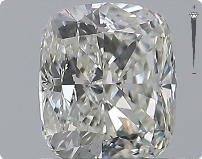 Diamant naturel GIA 1.00ct | Couleur I | Pureté VS2 | Ovale | TB EX TB #D10230