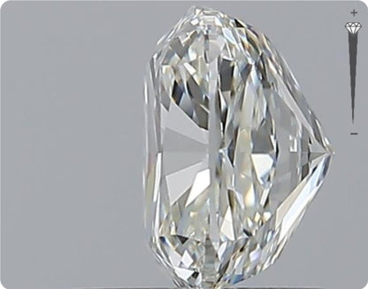 Diamant naturel GIA 1.00ct | Couleur I | Pureté VS2 | Ovale | TB EX TB #D10230