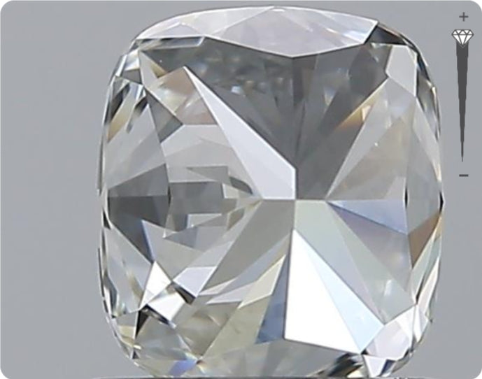 Diamant naturel GIA 1.00ct | Couleur I | Pureté VS2 | Ovale | TB EX TB #D10230