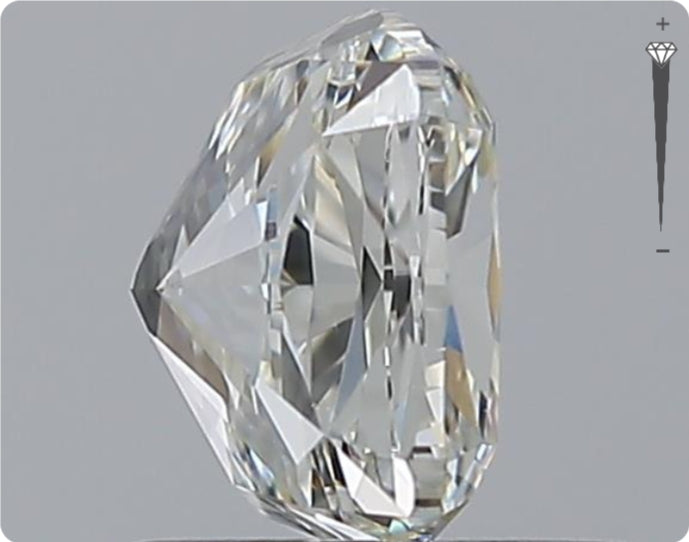Diamant naturel GIA 1.00ct | Couleur I | Pureté VS2 | Ovale | TB EX TB #D10230