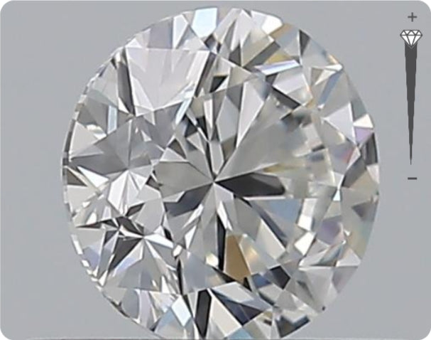 Natural 0.51ct GIA Diamond | Color D | Clarity VVS1 | Round Cut | VG EX VG #D10233