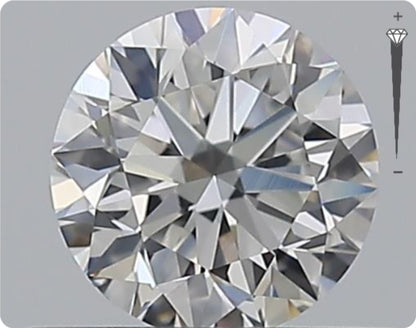 Natural 0.51ct GIA Diamond | Color D | Clarity VVS1 | Round Cut | VG EX VG #D10233