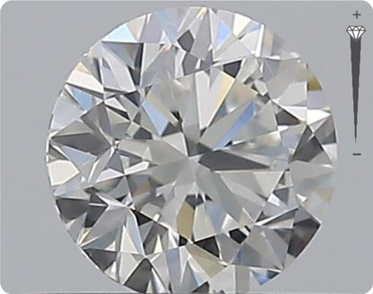 Natural 0.51ct GIA Diamond | Color D | Clarity VVS1 | Round Cut | VG EX VG #D10233