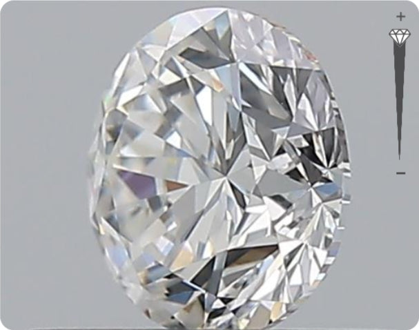 Natural 0.51ct GIA Diamond | Color D | Clarity VVS1 | Round Cut | VG EX VG #D10233