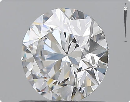Natural 0.90ct GIA Diamond | Color E | Clarity VVS1 | Round Cut | EX EX EX #D10241