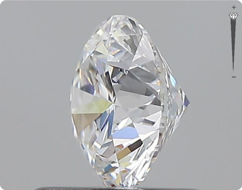 Natural 0.90ct GIA Diamond | Color E | Clarity VVS1 | Round Cut | EX EX EX #D10241