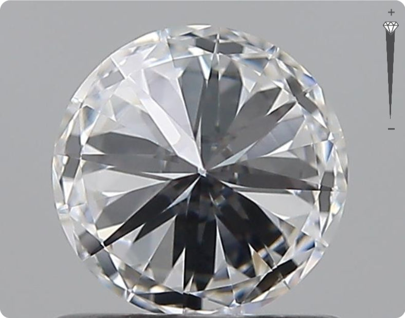 Natural 0.90ct GIA Diamond | Color E | Clarity VVS1 | Round Cut | EX EX EX #D10241