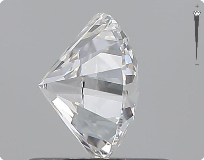 Natural 0.90ct GIA Diamond | Color E | Clarity VVS1 | Round Cut | EX EX EX #D10241