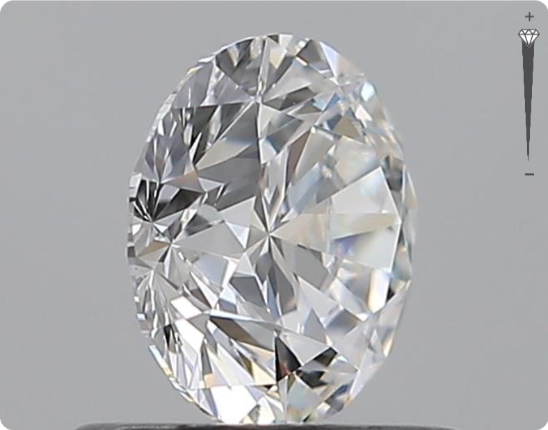 Natural 0.90ct GIA Diamond | Color E | Clarity VVS1 | Round Cut | EX EX EX #D10241
