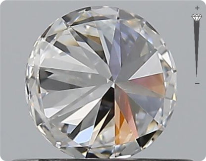 Natural 0.91ct GIA Diamond | Color H | Clarity SI1 | Round Cut | VG EX EX #D10243