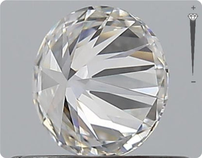 Natural 0.91ct GIA Diamond | Color H | Clarity SI1 | Round Cut | VG EX EX #D10243