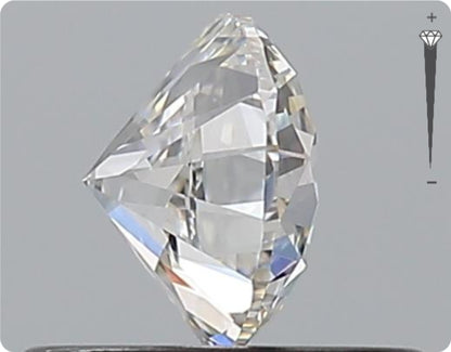 Natural 0.91ct GIA Diamond | Color H | Clarity SI1 | Round Cut | VG EX EX #D10243