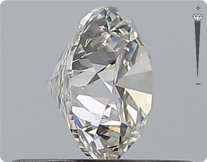 Natural 0.91ct GIA Diamond | Color H | Clarity SI1 | Round Cut | VG EX EX #D10243