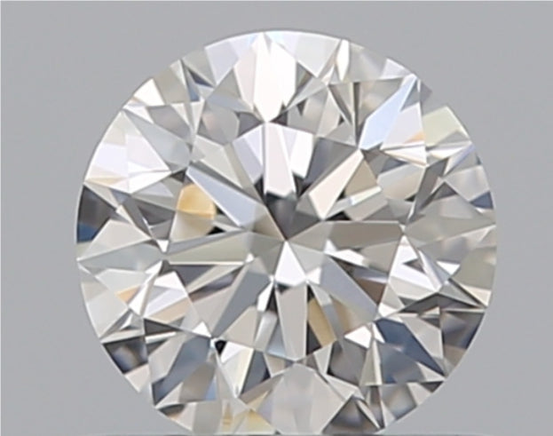 Natural 0.50ct GIA Diamond | Color D | Clarity VVS2 | Round Cut | EX EX EX #D10244