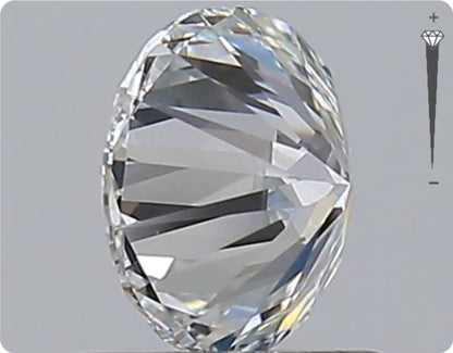 Natural 0.50ct GIA Diamond | Color D | Clarity VVS2 | Round Cut | EX EX EX #D10244