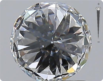 Natural 0.50ct GIA Diamond | Color D | Clarity VVS2 | Round Cut | EX EX EX #D10244
