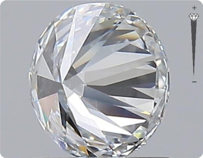 Natural 0.50ct GIA Diamond | Color D | Clarity VVS2 | Round Cut | EX EX EX #D10244