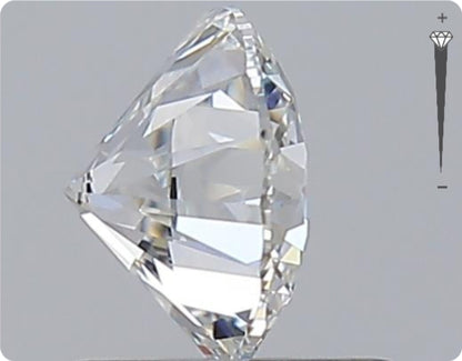 Natural 0.50ct GIA Diamond | Color D | Clarity VVS2 | Round Cut | EX EX EX #D10244