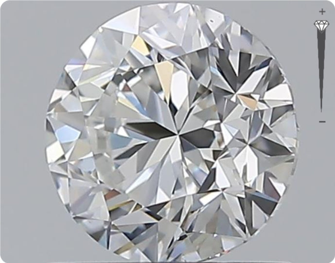 Natural 2.00ct GIA Diamond | Color E | Clarity SI1 | Round Cut | VG EX VG #D10245