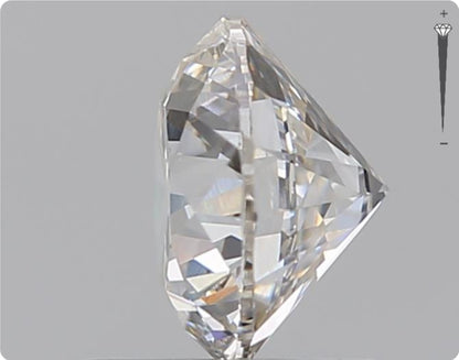 Natural 0.50ct GIA Diamond | Color D | Clarity VVS1 | Round Cut | EX EX EX #D10246