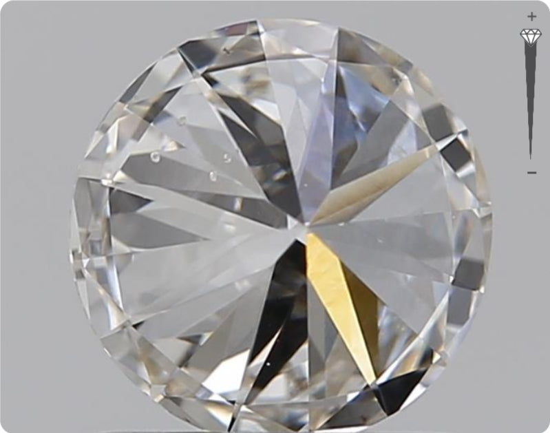 Natural 0.50ct GIA Diamond | Color D | Clarity VVS1 | Round Cut | EX EX EX #D10246
