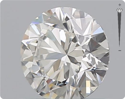 Natural 0.90ct GIA Diamond | Color H | Clarity VS2 | Round Cut | VG EX VG #D10247