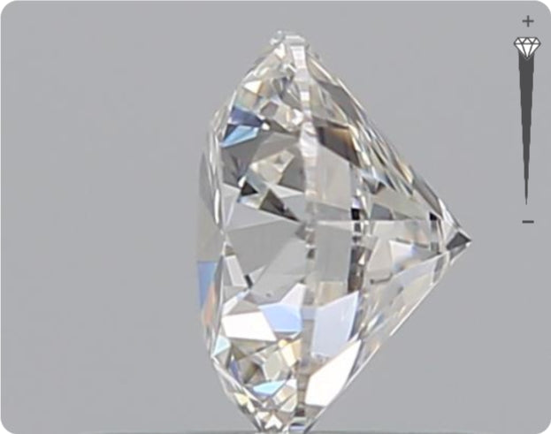 Natural 0.90ct GIA Diamond | Color H | Clarity VS2 | Round Cut | VG EX VG #D10247