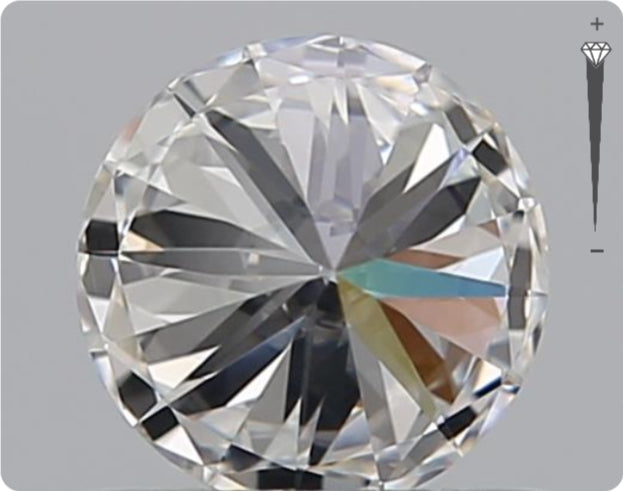 Natural 0.90ct GIA Diamond | Color H | Clarity VS2 | Round Cut | VG EX VG #D10247