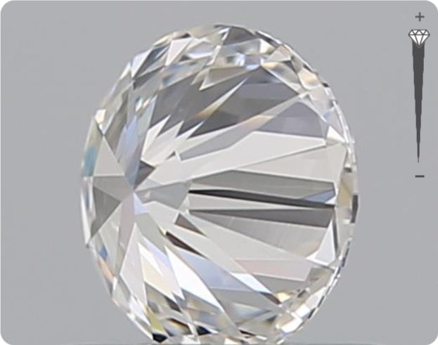 Natural 0.90ct GIA Diamond | Color H | Clarity VS2 | Round Cut | VG EX VG #D10247