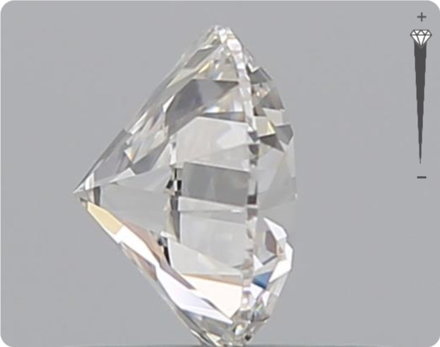 Natural 0.90ct GIA Diamond | Color H | Clarity VS2 | Round Cut | VG EX VG #D10247