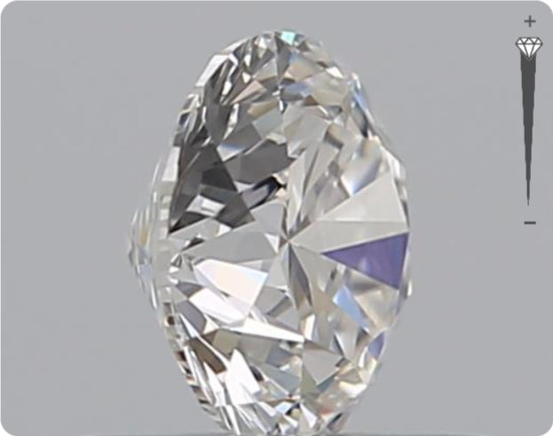 Natural 0.90ct GIA Diamond | Color H | Clarity VS2 | Round Cut | VG EX VG #D10247