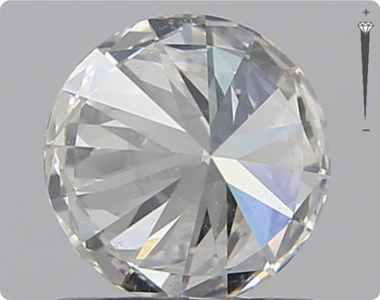 Natural 0.76ct GIA Diamond | Color F | Clarity SI2 | Round Cut | EX EX EX #D10254