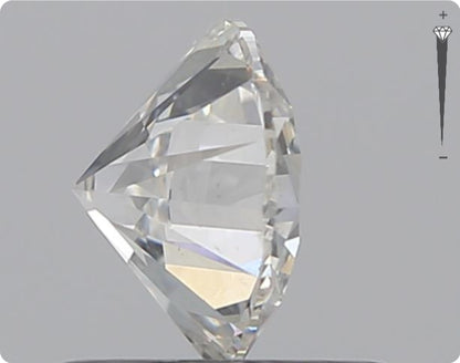 Natural 0.76ct GIA Diamond | Color F | Clarity SI2 | Round Cut | EX EX EX #D10254